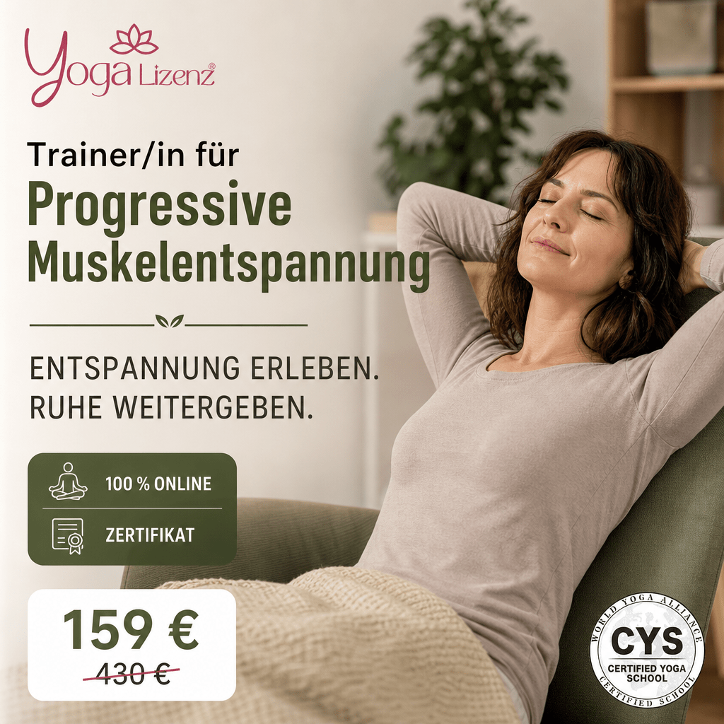 Trainer/in für Progressive Muskelentspannung - YogaLizenz.de