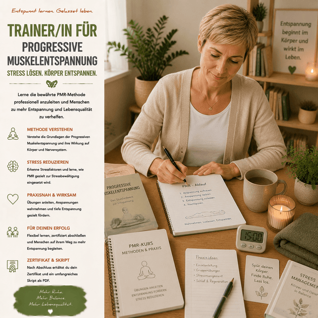 Trainer/in für Progressive Muskelentspannung - YogaLizenz.de