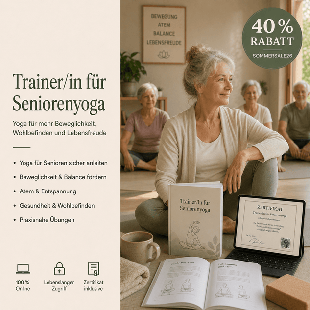Trainer/in für Seniorenyoga - YogaLizenz.de