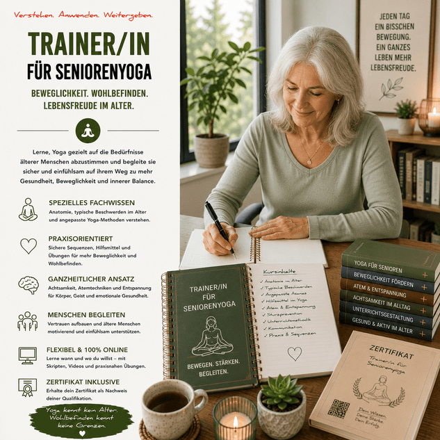 Trainer/in für Seniorenyoga - YogaLizenz.de