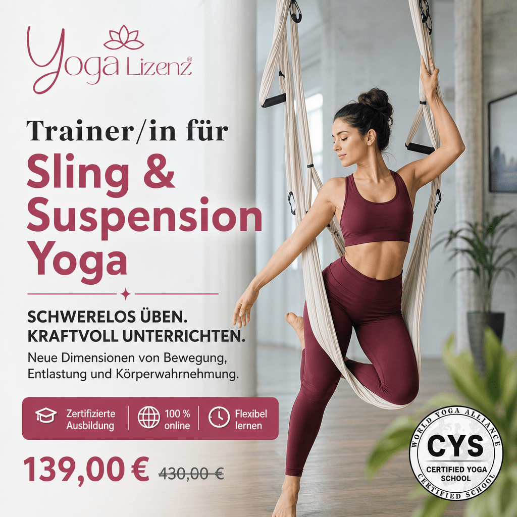 Trainer/in für Sling & Suspension Yoga - YogaLizenz.de