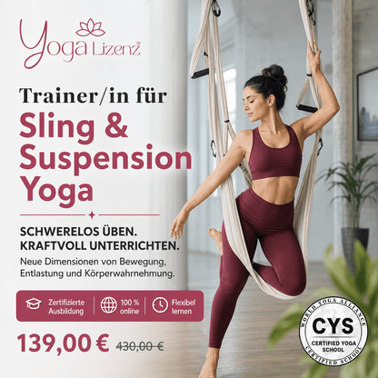 Trainer/in für Sling & Suspension Yoga - YogaLizenz.de