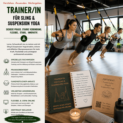 Trainer/in für Sling & Suspension Yoga - YogaLizenz.de