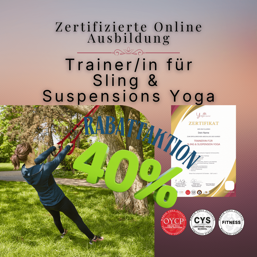 Trainer/in für Sling & Suspension Yoga - YogaLizenz.de
