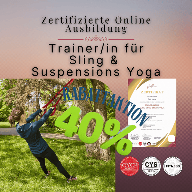 Trainer/in für Sling & Suspension Yoga - YogaLizenz.de