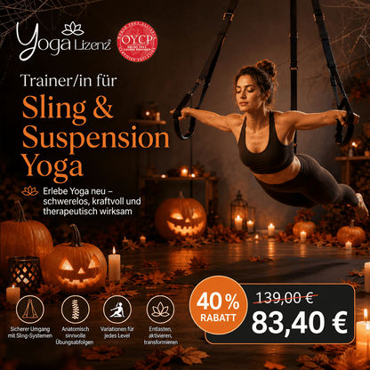 Trainer/in für Sling & Suspension Yoga - YogaLizenz.de