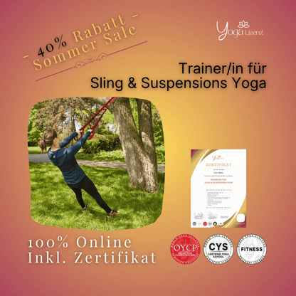 Trainer/in für Sling & Suspension Yoga - YogaLizenz.de
