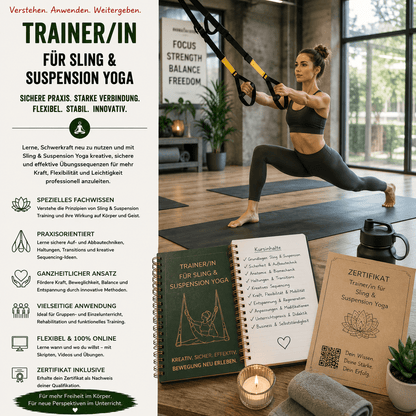 Trainer/in für Sling & Suspension Yoga - YogaLizenz.de