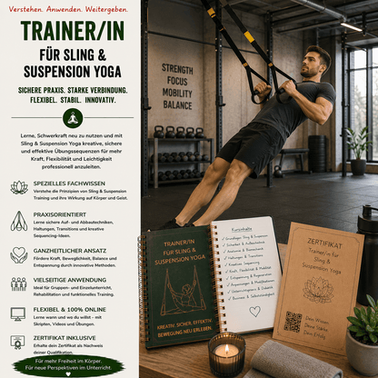 Trainer/in für Sling & Suspension Yoga - YogaLizenz.de