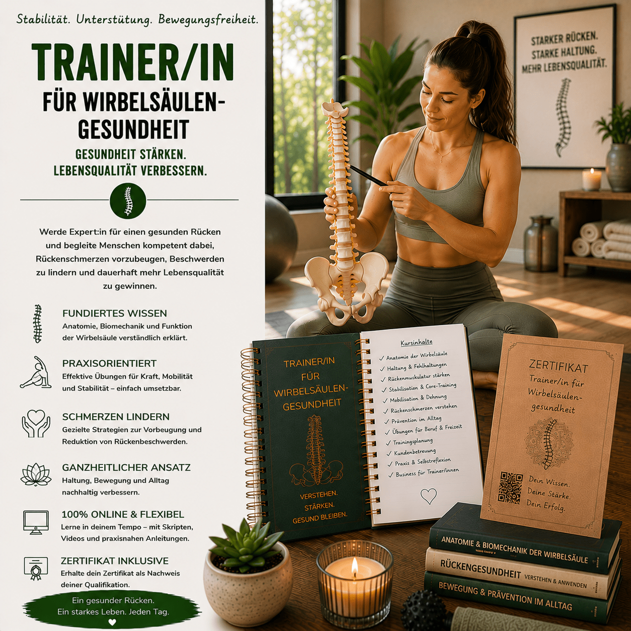 Trainer/in für Wirbelsäulengesundheit - YogaLizenz.de