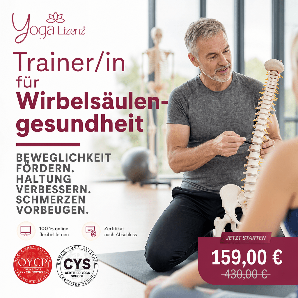 Trainer/in für Wirbelsäulengesundheit - YogaLizenz.de