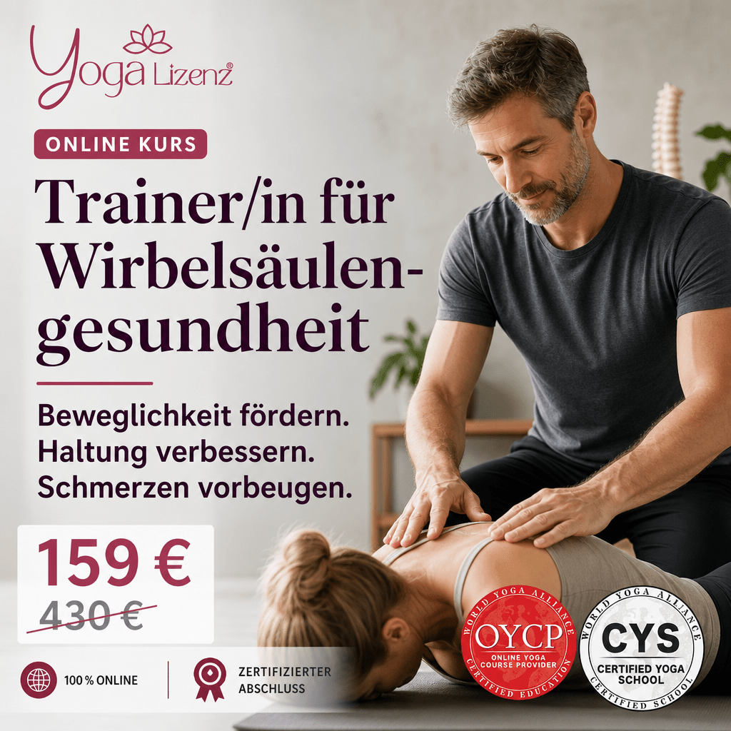Trainer/in für Wirbelsäulengesundheit - YogaLizenz.de