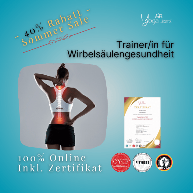 Trainer/in für Wirbelsäulengesundheit - YogaLizenz.de
