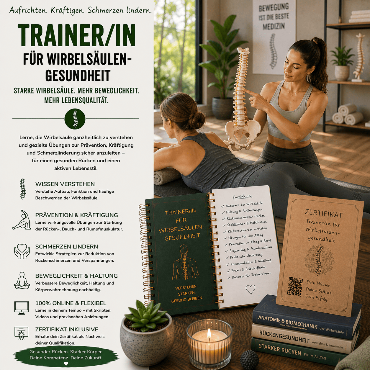 Trainer/in für Wirbelsäulengesundheit - YogaLizenz.de