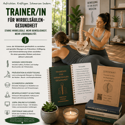Trainer/in für Wirbelsäulengesundheit - YogaLizenz.de