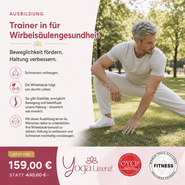 Trainer/in für Wirbelsäulengesundheit - YogaLizenz.de