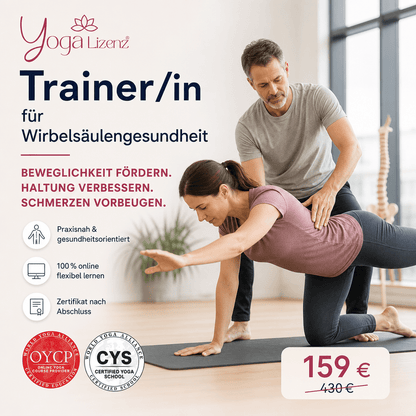 Trainer/in für Wirbelsäulengesundheit - YogaLizenz.de