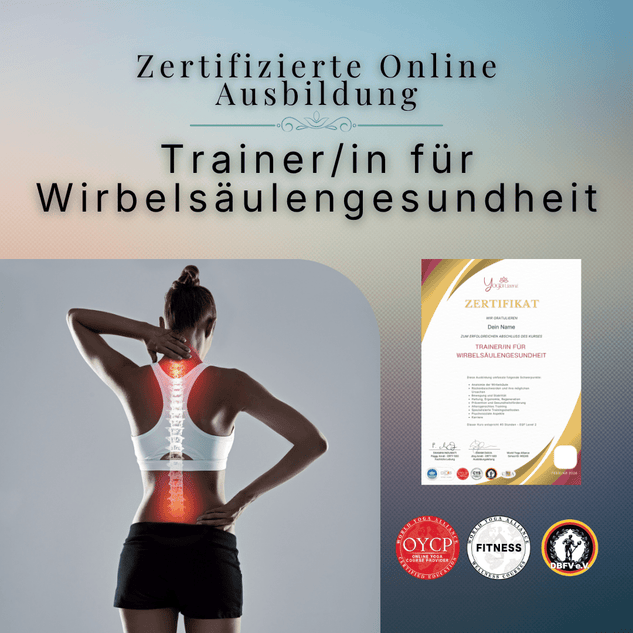 Trainer/in für Wirbelsäulengesundheit - YogaLizenz.de