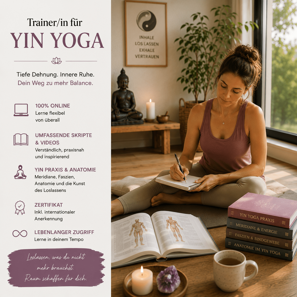 Trainer/in für Yin Yoga - YogaLizenz.de