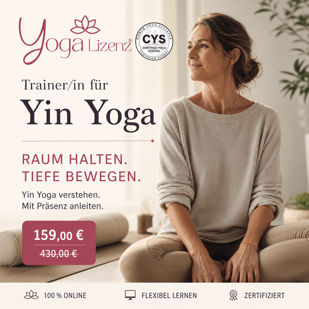 Trainer/in für Yin Yoga - YogaLizenz.de
