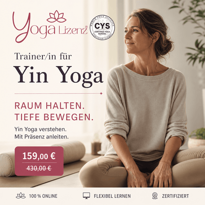 Trainer/in für Yin Yoga - YogaLizenz.de