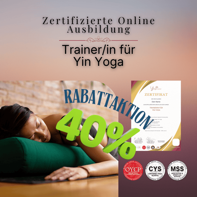 Trainer/in für Yin Yoga - YogaLizenz.de