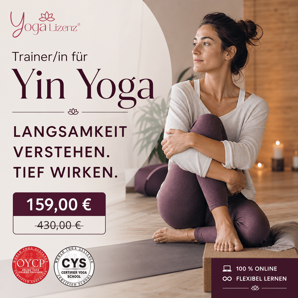 Trainer/in für Yin Yoga - YogaLizenz.de