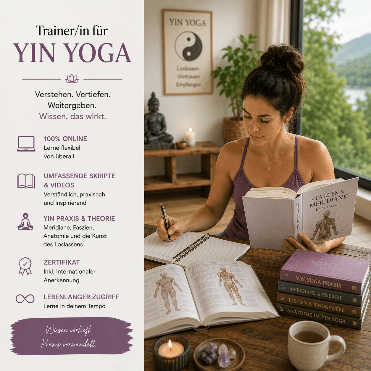 Trainer/in für Yin Yoga - YogaLizenz.de