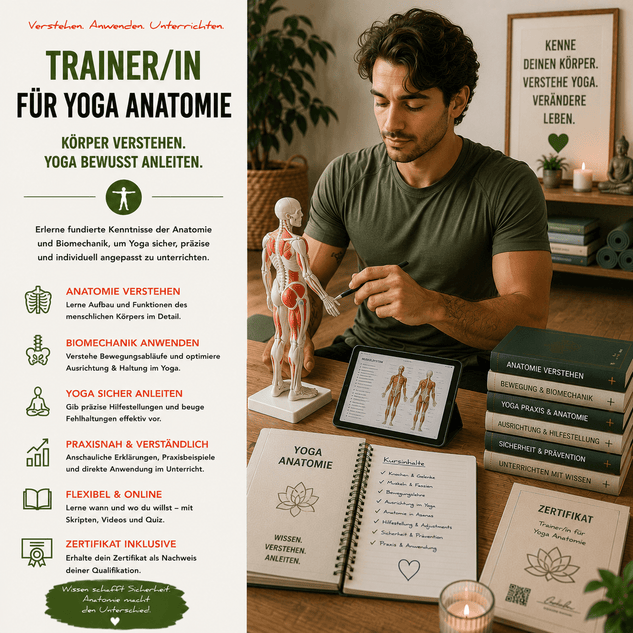 Trainer/in für Yoga Anatomie - YogaLizenz.de