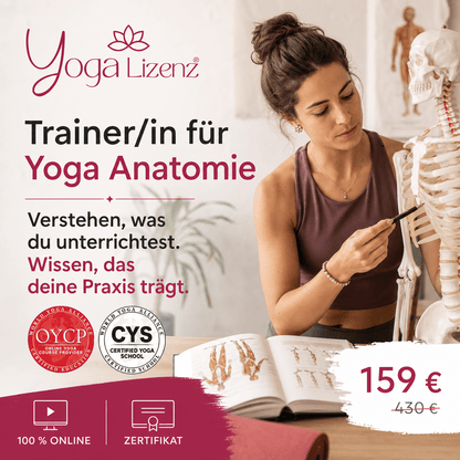 Trainer/in für Yoga Anatomie - YogaLizenz.de