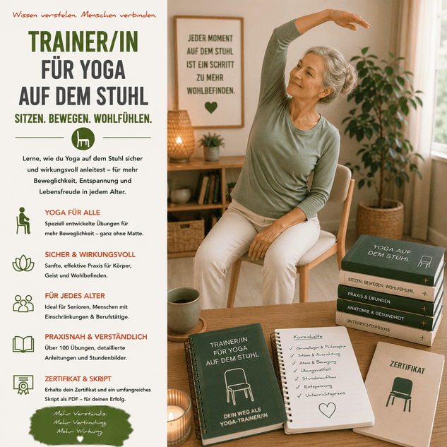 Trainer/in für Yoga auf dem Stuhl - YogaLizenz.de