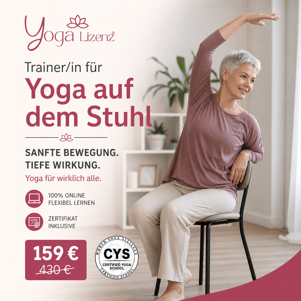 Trainer/in für Yoga auf dem Stuhl - YogaLizenz.de