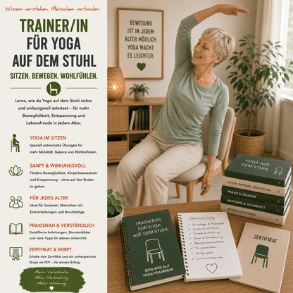 Trainer/in für Yoga auf dem Stuhl - YogaLizenz.de
