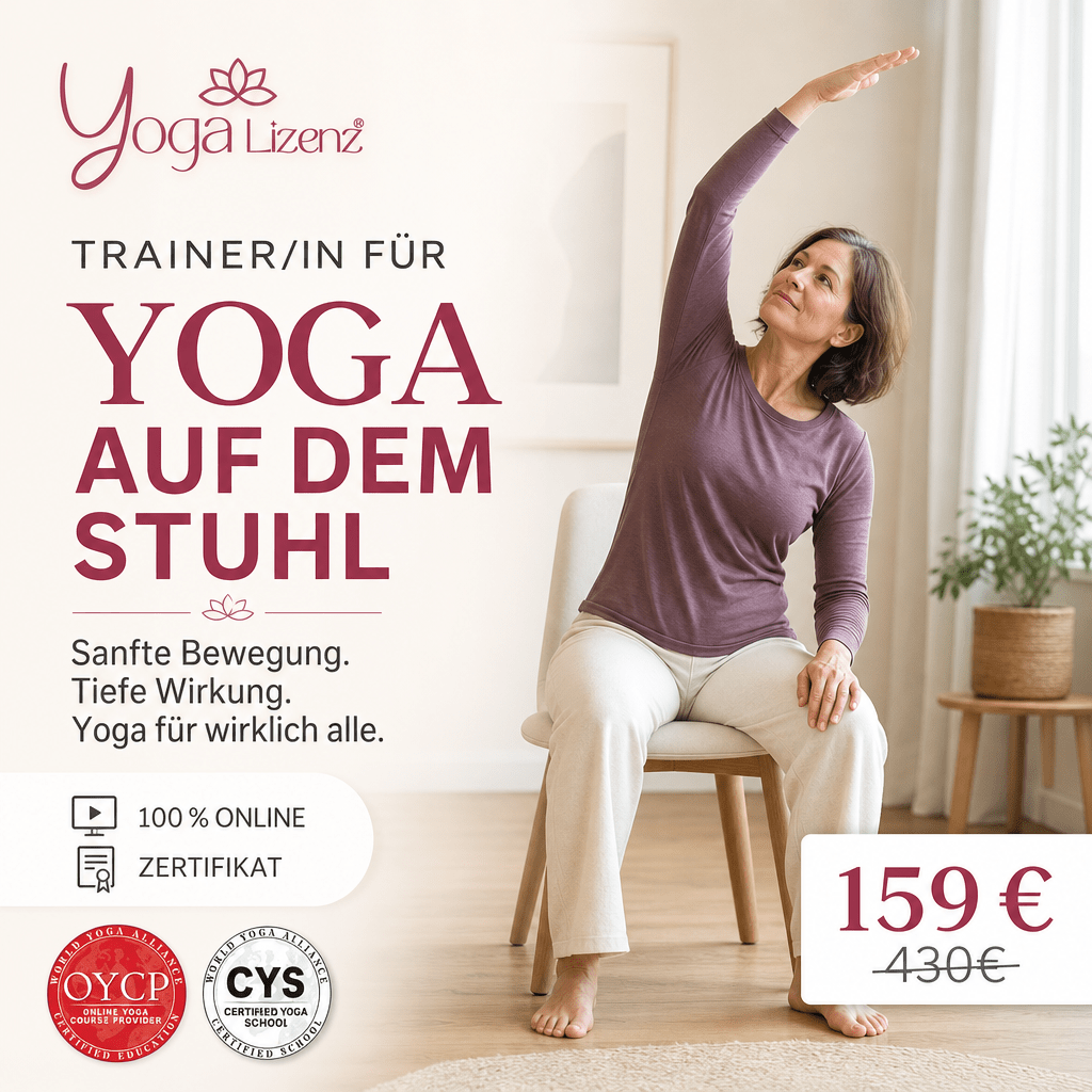 Trainer/in für Yoga auf dem Stuhl - YogaLizenz.de