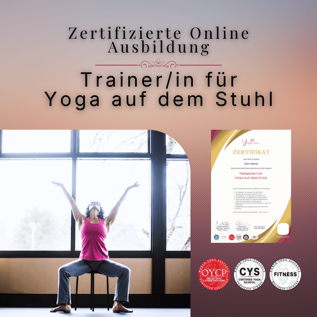 Trainer/in für Yoga auf dem Stuhl - YogaLizenz.de