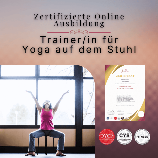 Trainer/in für Yoga auf dem Stuhl - YogaLizenz.de