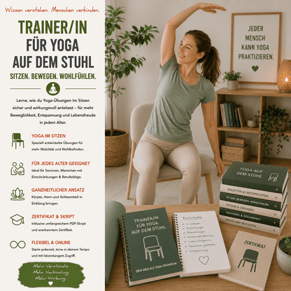 Trainer/in für Yoga auf dem Stuhl - YogaLizenz.de