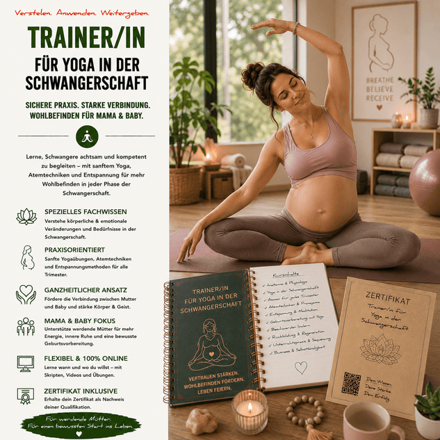 Trainer/in für Yoga in der Schwangerschaft - YogaLizenz.de