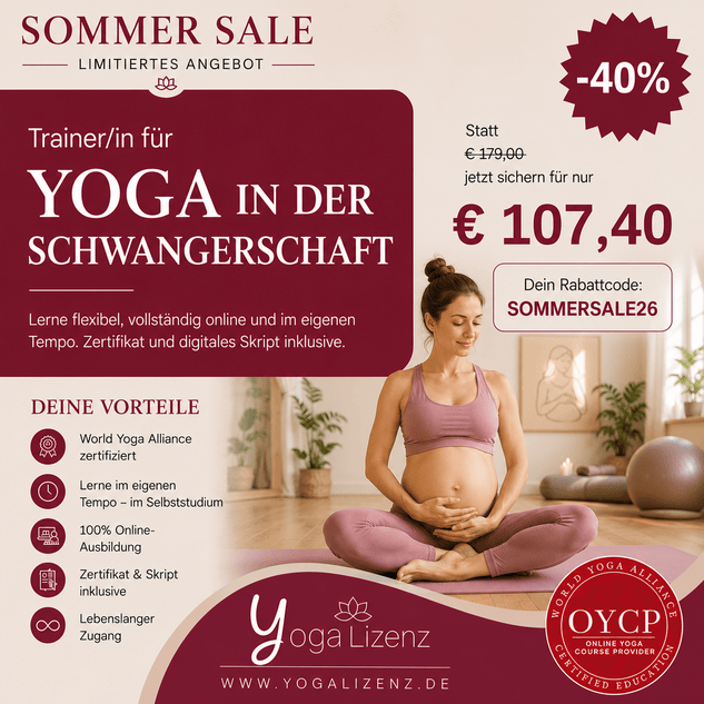 Trainer/in für Yoga in der Schwangerschaft - YogaLizenz.de
