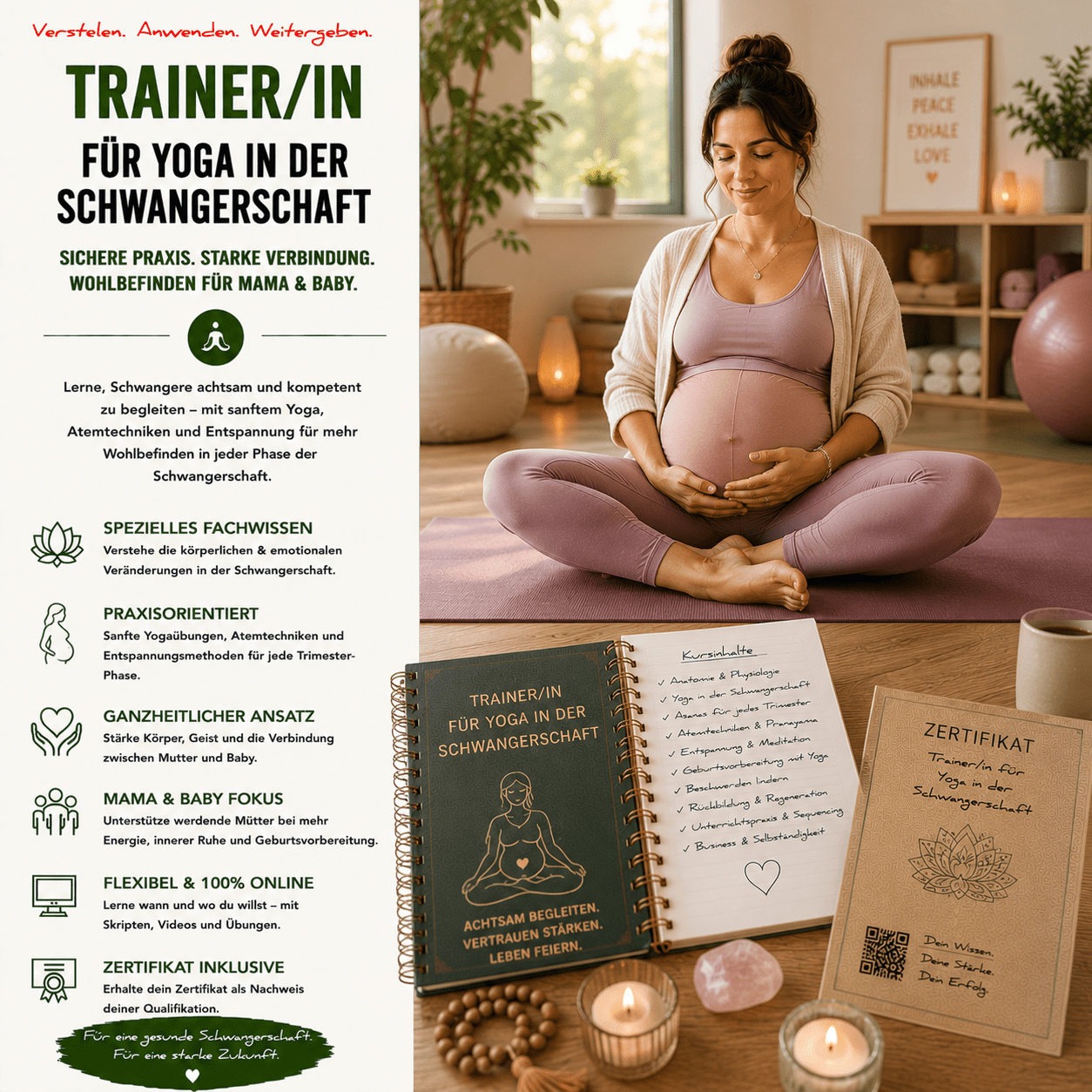 Trainer/in für Yoga in der Schwangerschaft - YogaLizenz.de