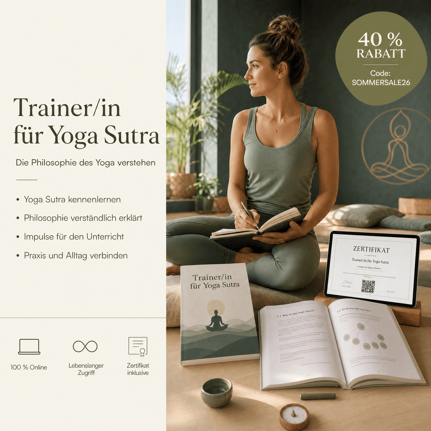 Trainer/in für Yoga Sutra - YogaLizenz.de