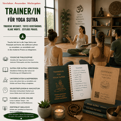 Trainer/in für Yoga Sutra - YogaLizenz.de