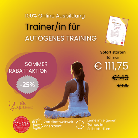 Trainer/in für Autogenes Training - YogaLizenz.de