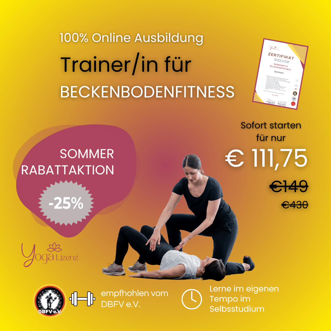 Trainer/in für Beckenboden Fitness - YogaLizenz.de
