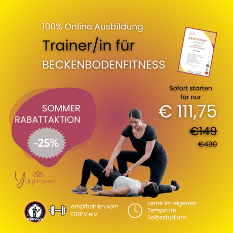 Trainer/in für Beckenboden Fitness - YogaLizenz.de