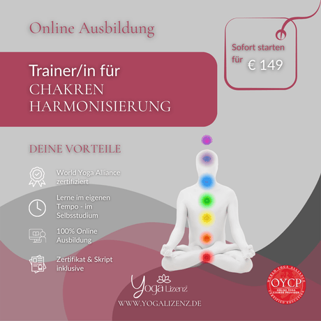 Trainer/in für Chakren - Harmonisierung - YogaLizenz.de