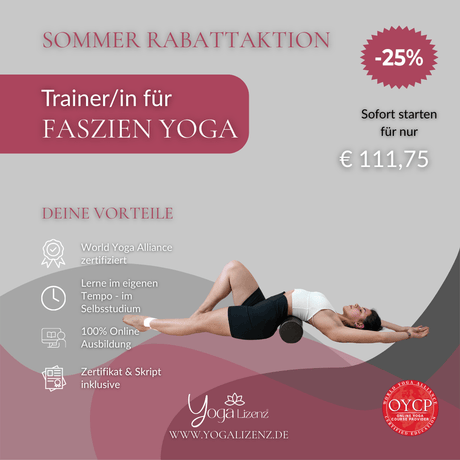 Trainer/in für Faszien Yoga - YogaLizenz.de