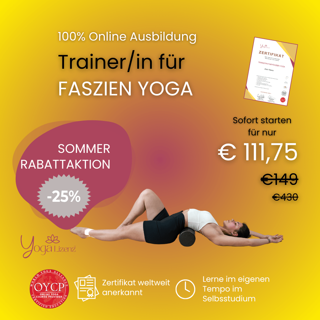 Trainer/in für Faszien Yoga - YogaLizenz.de