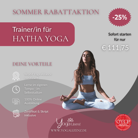 Trainer/in für Hatha Yoga - YogaLizenz.de