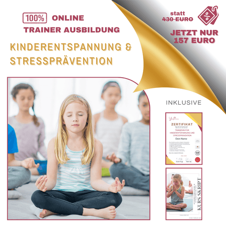 Trainer/in für Kinder - Entspannung und Stressprävention - YogaLizenz.de